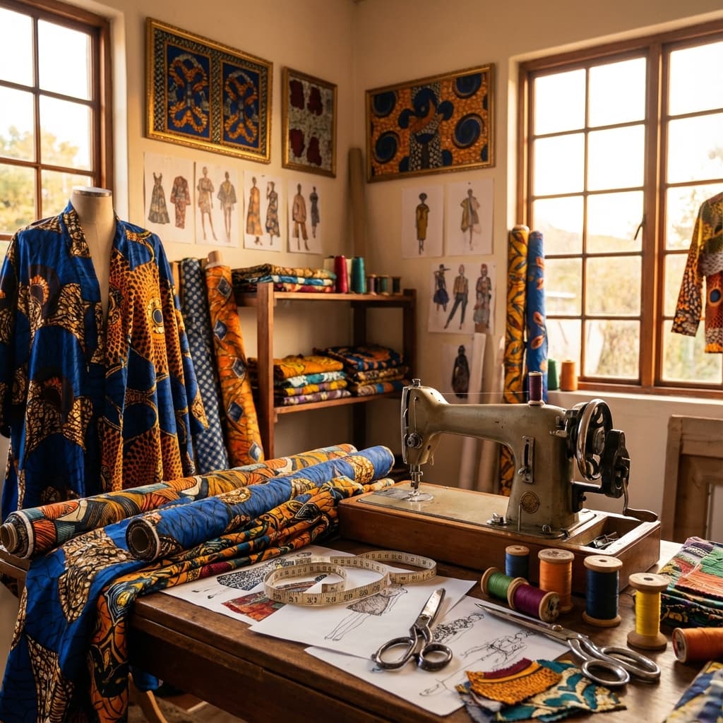 Wyse Kreations fashion design workspace